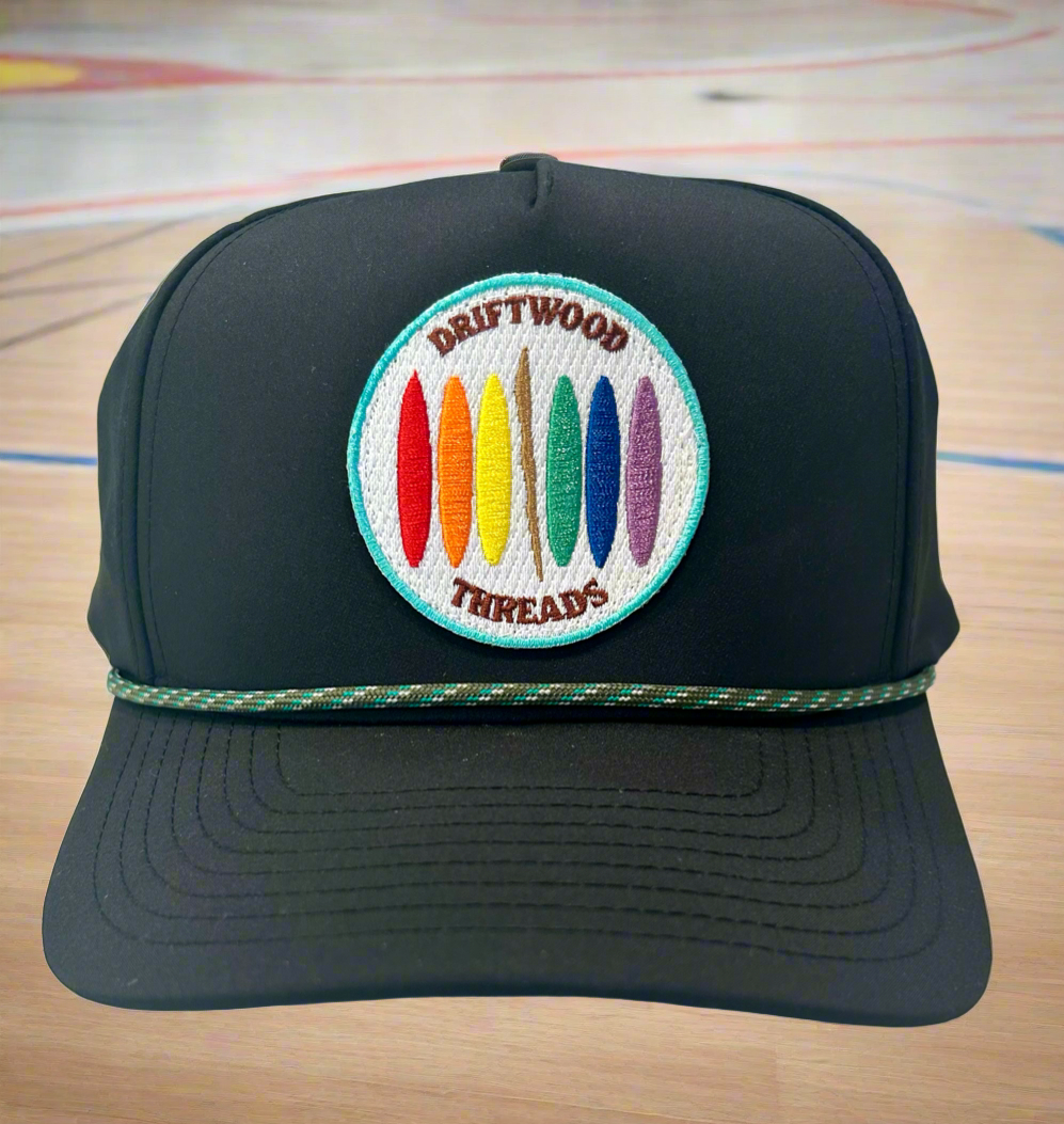 DT Performance Lid - Black w/ Green & Gray Cord