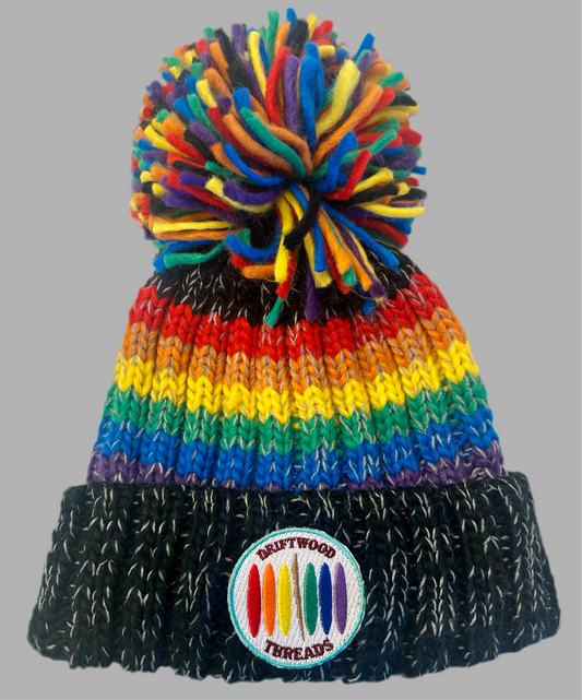 Prism Pom - Black Cuff (Kids)